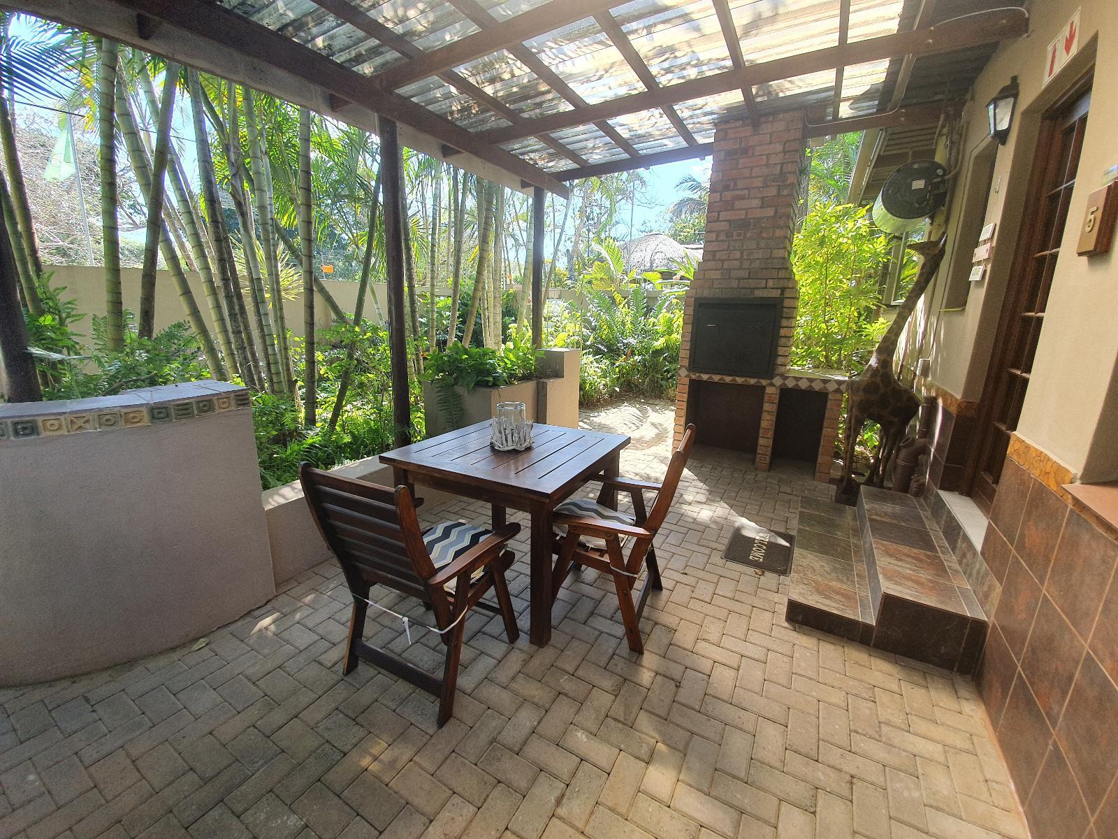 Tourism Friendly St Lucia Cabin Patio